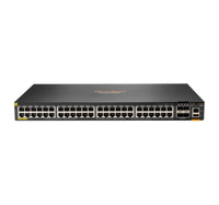 HPE Aruba Networking CX 6200F 48G Class-4 PoE 4SFP+ 740W Switch, Gestionado, Gigabit Ethernet (10/100/1000), Energía sob