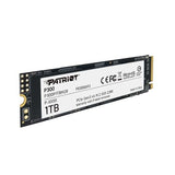 Patriot Memory P300 1 TB M.2 PCI Express 3.0 NVMe 3D NAND, 2100 MB/s, P300P1TBM28