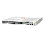 HPE Aruba Networking JL686A dispositivo de redes Gestionado Gigabit Ethernet (10/100/1000) 1U Blanco, Bidireccional comp