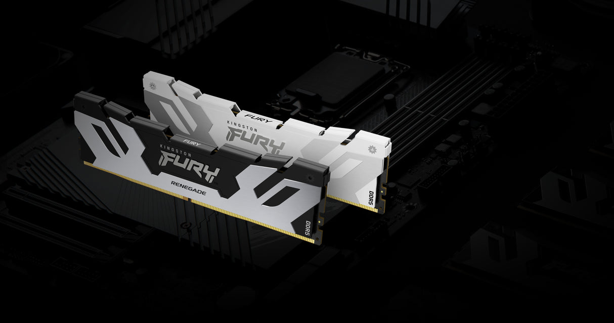 Kingston Technology 16 GB 6800 MT/s DDR5 CL36 DIMM FURY Renegade White XMP Memoria RAM Si 38 24 GB 1 x 24 GB