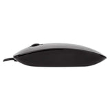 Manhattan Mini Ratón Óptico Silueta Ratón Oficina USB tipo A Óptico 1000 DPI