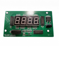Contador para Torniquetes Wejoin, 4 Dígitos, LED Rojo, Acero Inoxidable