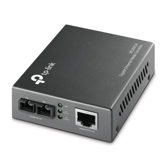 TP-Link MC200CM convertidor de medio 1000 Mbit/s 850 nm Multimodo Negro