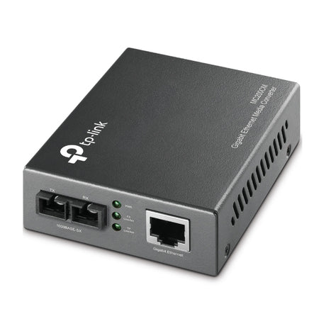 TP-Link MC200CM convertidor de red 1000 Mbit/s 850 nm Multimodo Negro, IEEE 802.3ab, IEEE 802.3i, IEEE 802.3u