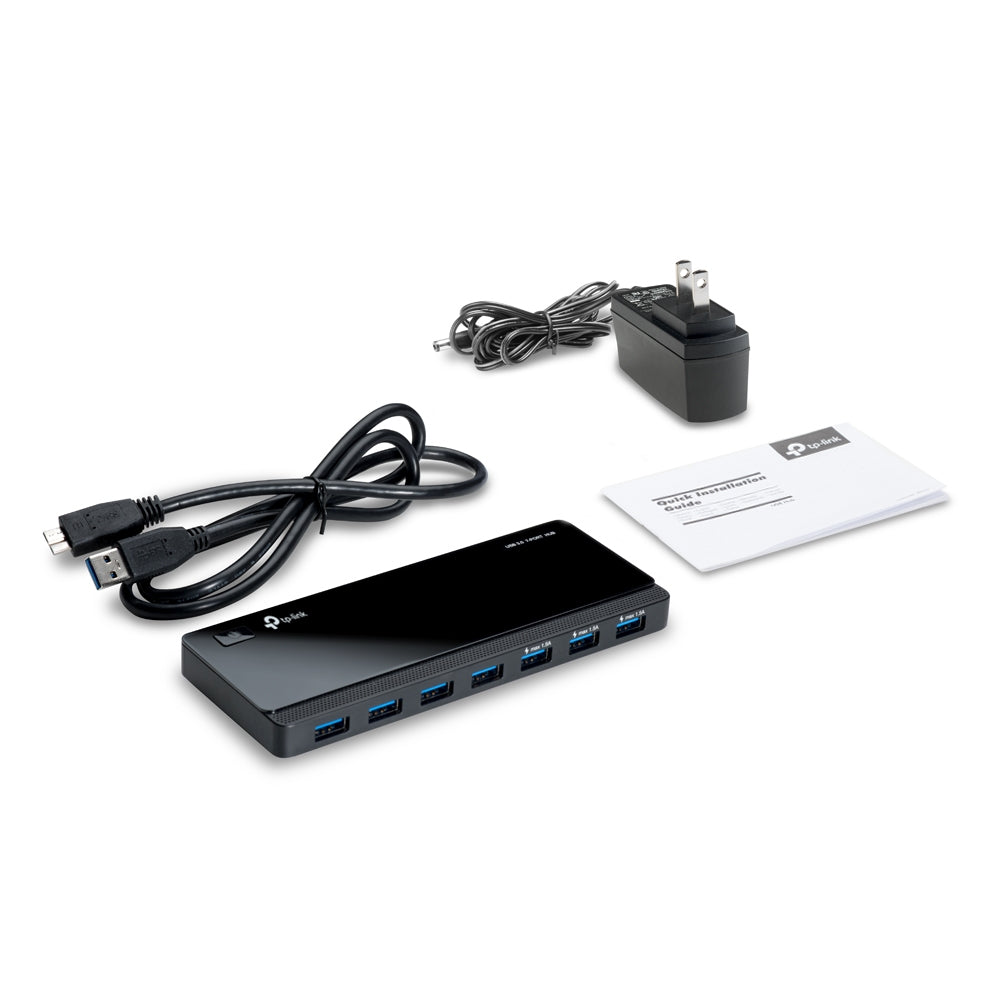 TP-Link UH700 hubs de interfaz USB 3.2 Gen 1 (3.1 Gen 1) Micro-B USB 3.2 Gen 1 (3.1 Gen 1) Type-A 7 7