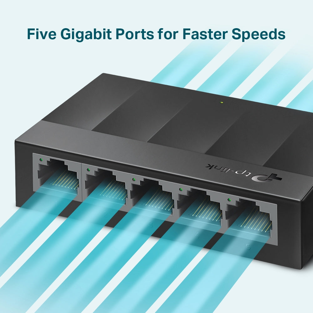 TP-Link LS1005G dispositivo de redes No administrado 5 Gigabit Ethernet (10/100/1000) Si