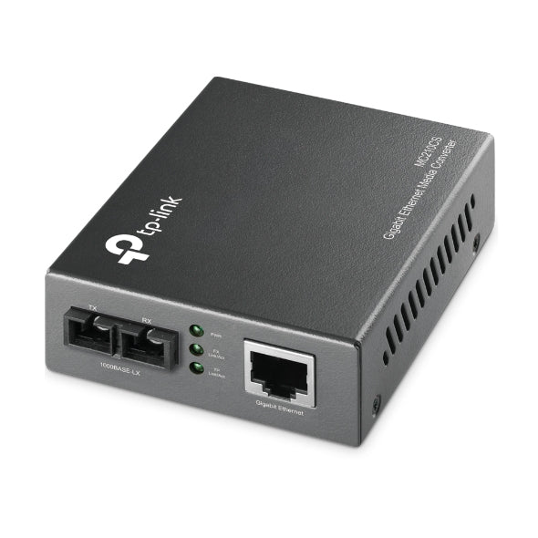 TP-Link MC210CS convertidor de red 1000 Mbit/s 1310 nm Modo Negro, IEEE 802.3ab, IEEE 802.3i, IEEE 802.3u