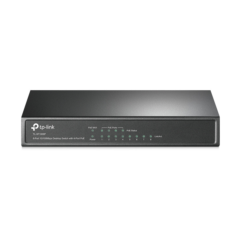 TP-Link TL-SF1008P dispositivo de redes No administrado 8 Fast Ethernet (10/100) Toma de entrada de CC