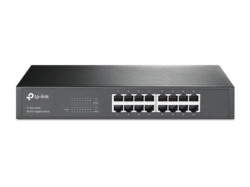 TP-Link TL-SG1016D dispositivo de redes No administrado L2 Si 16