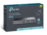 TP-Link TL-SF1024D dispositivo de redes No administrado 24 Fast Ethernet (10/100) 10BASE-T, 100BASE-TX