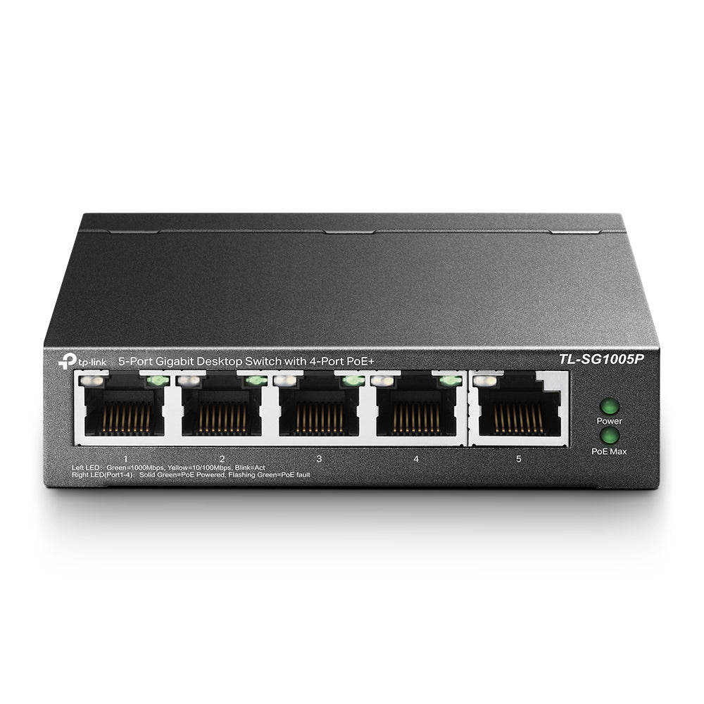 TP-Link TL-SG1005P dispositivo de redes No administrado Si 5 Gigabit Ethernet (10/100/1000)