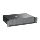 TP-Link TL-MC1400 chasis de red Si Activo 14 Negro