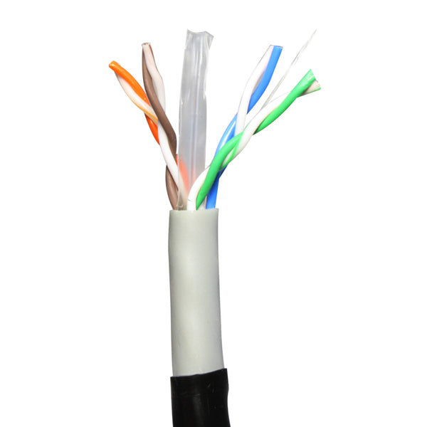 ROLLO CABLE UTP 100M NEGRO CAT6 .50MM DF