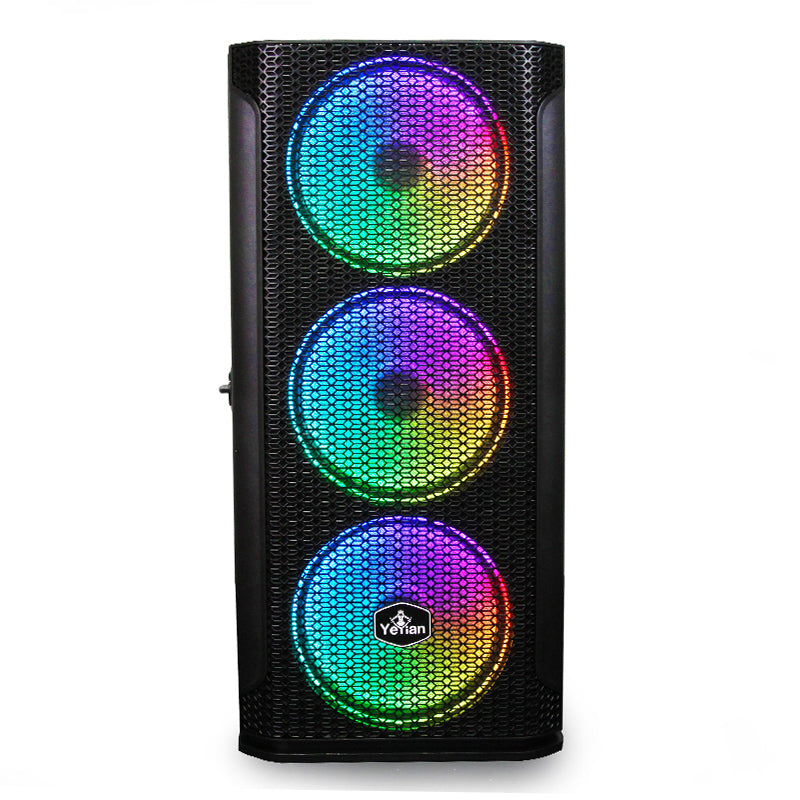 Yeyian Hollow 2500 Midi Tower Negro, ATX, EATX, ITX, YGH-49703 | Gabinetes de computadora