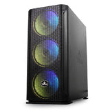 Yeyian Hollow 2500 Midi Tower Negro, ATX, EATX, ITX, YGH-49703 | Gabinetes de computadora