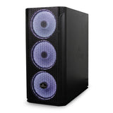 Yeyian Hollow 2500 Midi Tower Negro, ATX, EATX, ITX, YGH-49703 | Gabinetes de computadora