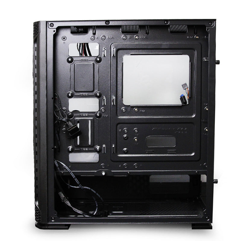 Yeyian Hollow 2500 Midi Tower Negro, ATX, EATX, ITX, YGH-49703 | Gabinetes de computadora