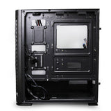Yeyian Hollow 2500 Midi Tower Negro, ATX, EATX, ITX, YGH-49703 | Gabinetes de computadora