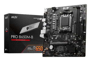 MSI PRO B650M-B placas base AMD Zócalo AM5 AMD Ryzen 7000 Series Zócalo AM5