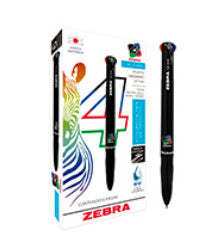 7941-06 - Zebra 7941-06 bolígrafos Negro, Azul, Verde, Rojo Bolígrafo multifunción Medio Negro