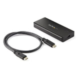 StarTech.com Caja USB 3.1 Gen 2 (10Gbps) para Unidades SSD NVMe M.2 - Resistente al Agua y el Polvo - IP67 cajas para discos duros externos 1 M.2 cm (M.2") PCI Express 3.0 Si