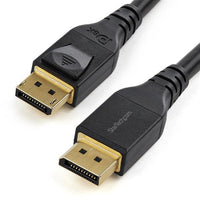 StarTech.com Cable de 4m DisplayPort 1.4 - con Certificación VESA Cable Derecho Derecho Oro 1.4