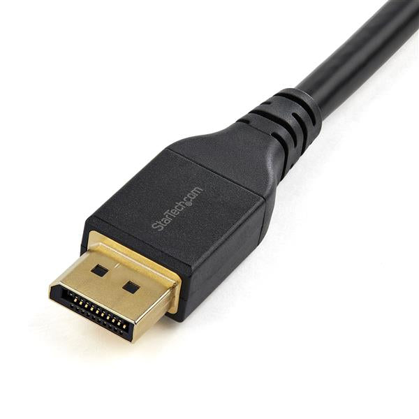 StarTech.com Cable de 4m DisplayPort 1.4 - con Certificación VESA Cable Derecho Derecho Oro 1.4