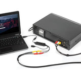 StarTech.com SVID2USB232 Dispositivos para capturar video Negro Composite + S-Video + RCA NTSC, PAL, SECAM
