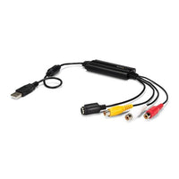 StarTech.com SVID2USB232 Dispositivos para capturar video Negro Composite + S-Video + RCA NTSC, PAL, SECAM