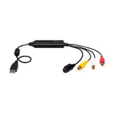 StarTech.com SVID2USB232 Dispositivos para capturar video Negro Composite + S-Video + RCA NTSC, PAL, SECAM