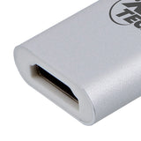Xtech XTC-540 adaptador gráfico USB 3840 x 2160 Pixeles Plata, USB Tipo C, Salida HDMI