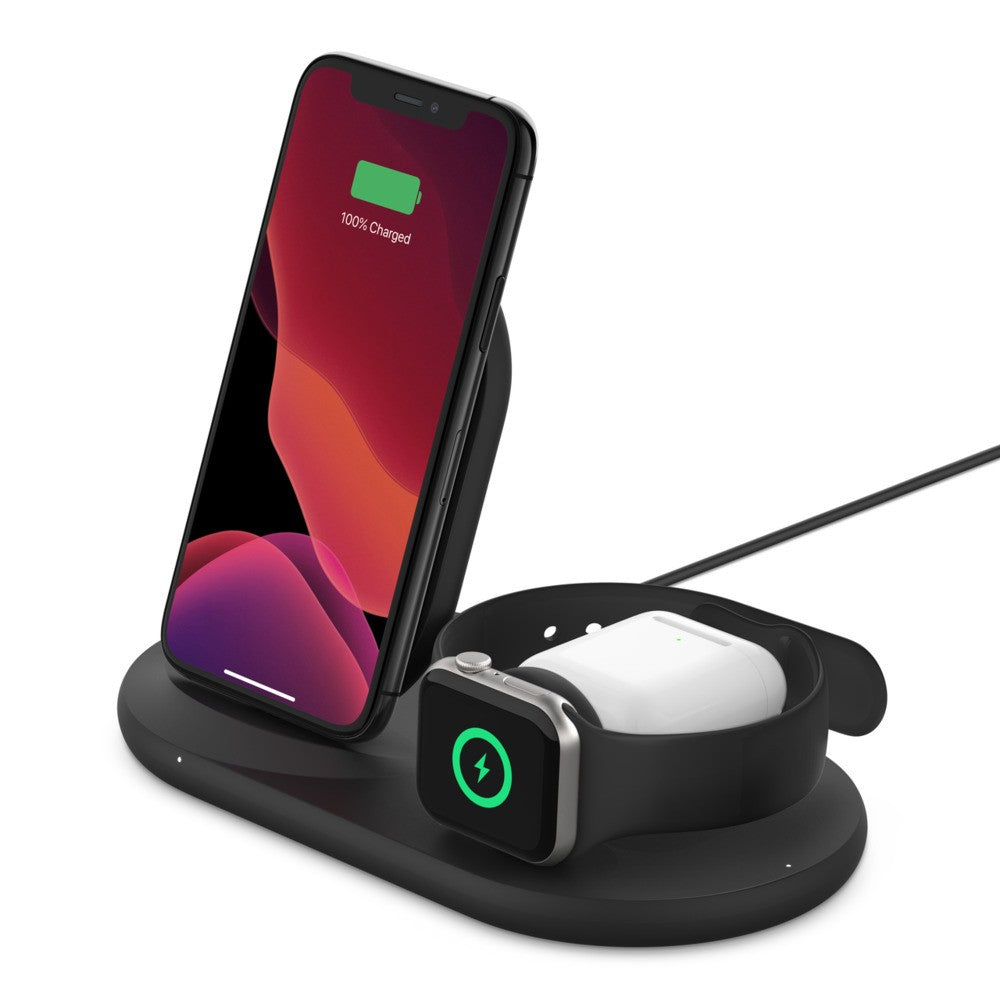 CARGADOR 3 EN 1, PHONE, WATCH, AIR PODS
