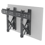 BRobotix 051726 Soportes para pantallas de señalización Capacidad máxima de peso: 45 kg Negro Tamaño máximo de pantalla: