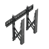BRobotix 051726 Soportes para pantallas de señalización Capacidad máxima de peso: 45 kg Negro Tamaño máximo de pantalla:
