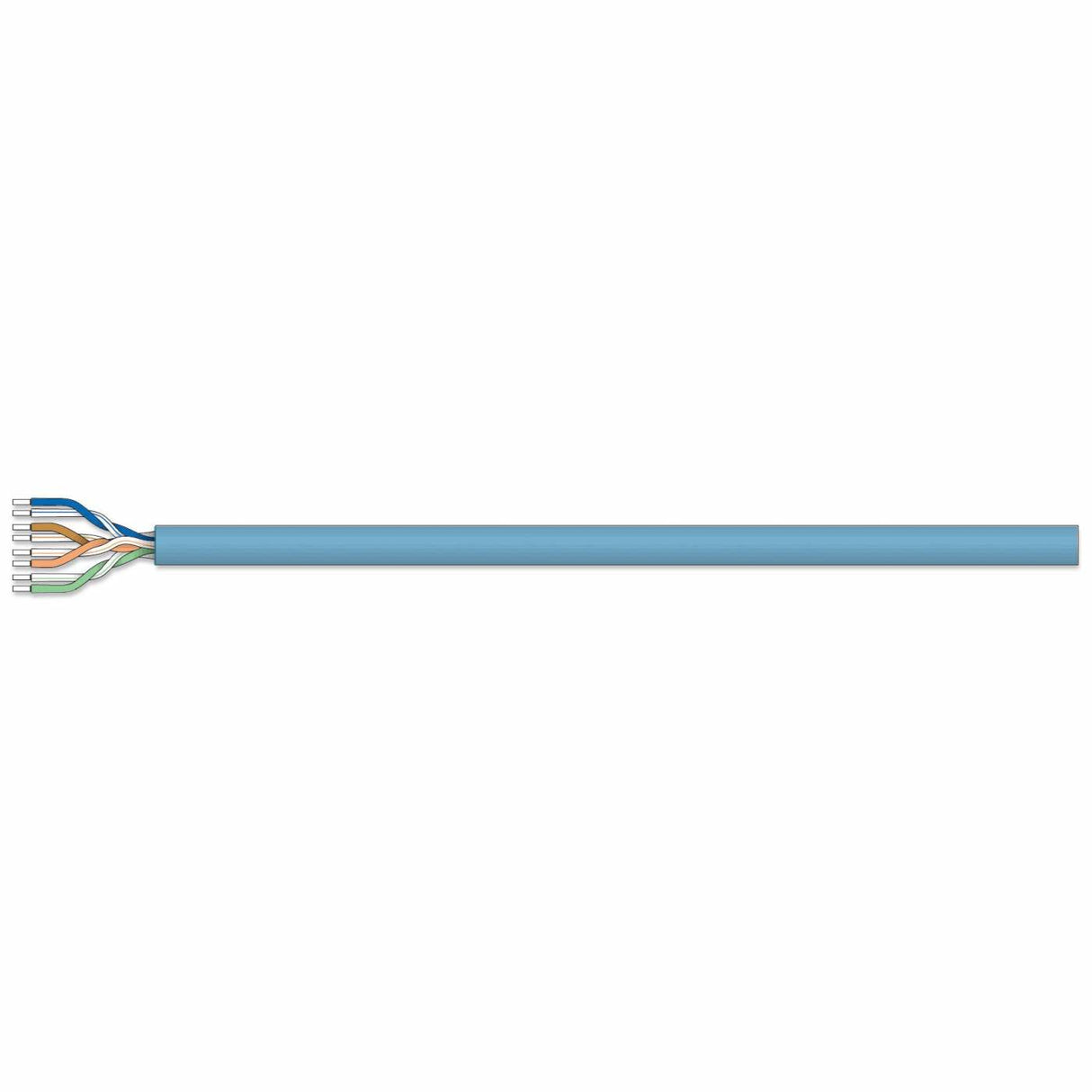 BOBINA INT CAT 6A UTP 305M SOLIDA AZUL
