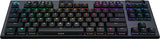 Logitech G 920-009495 teclado Juego RF inalámbrico + bluetooth QWERTY Inglés Carbono, Interruptor mecánico, LED RGB