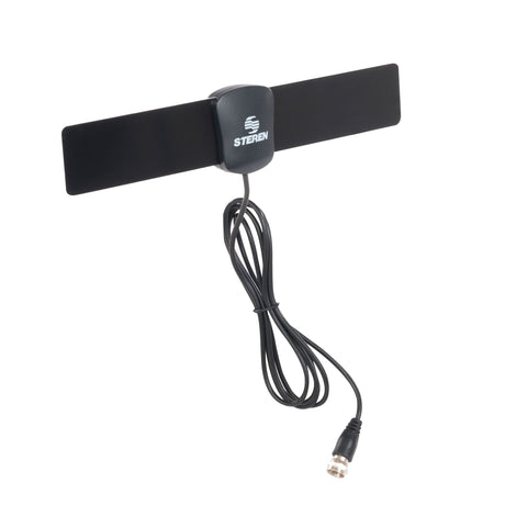 Steren ANT-9024 antena de televisión Interior, Negro, 470 - 862 MHz, 4 dBi