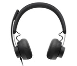 Logitech Logitech Zone Wired UC Auriculares Auriculares Diadema Oficina/Centro de llamadas Binaural