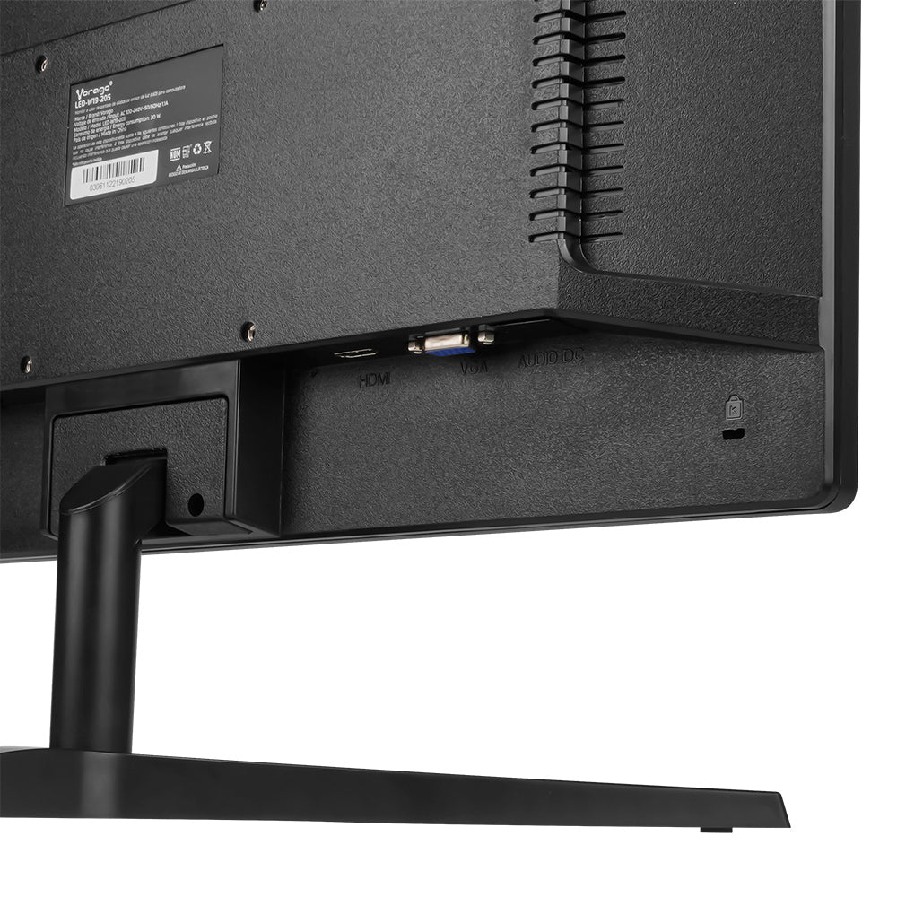 Vorago LED-W19-205 pantalla para PC 49,5 cm (19.5") 1600 x 900 Pixeles HD+ Negro