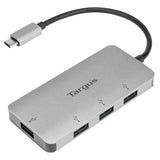 Targus ACH226BT hubs de interfaz USB 3.2 Gen 1 (3.1 Gen 1) Type-C USB 3.2 Gen 1 (3.1 Gen 1) Type-A 4 4
