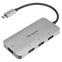 Targus ACH226BT hubs de interfaz USB 3.2 Gen 1 (3.1 Gen 1) Type-C USB 3.2 Gen 1 (3.1 Gen 1) Type-A 4 4