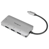 Targus ACH226BT hubs de interfaz USB 3.2 Gen 1 (3.1 Gen 1) Type-C USB 3.2 Gen 1 (3.1 Gen 1) Type-A 4 4