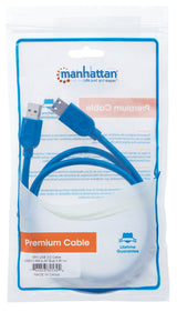 MANHATTAN Cable 325394, Producto Empresarial, Conectividad USB 3.0, 5 Gbps, 1.5 m