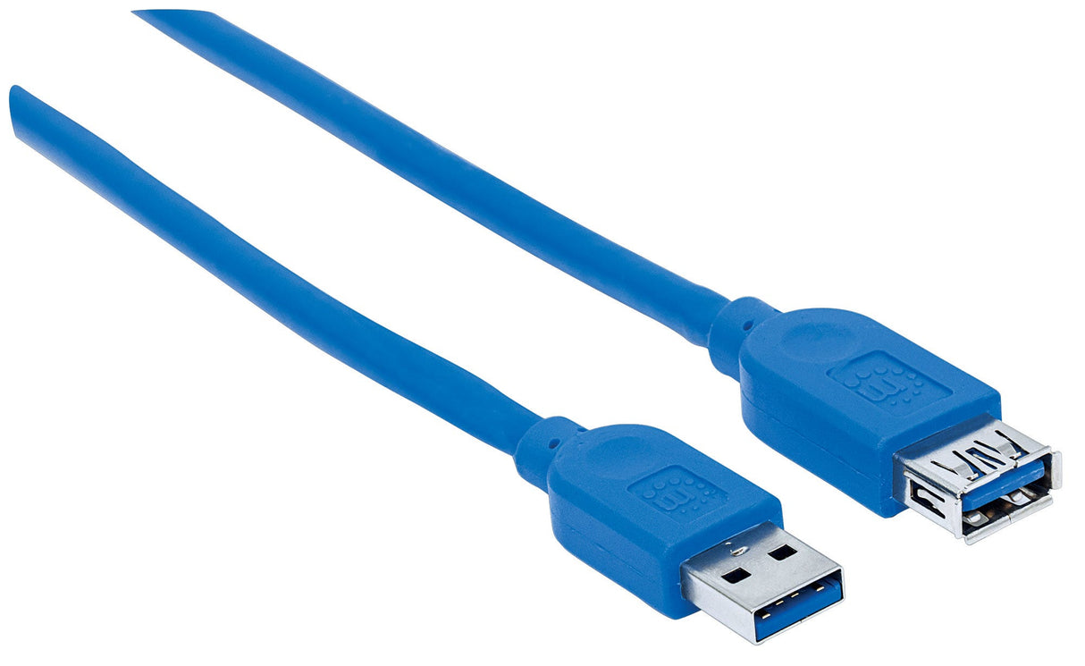 MANHATTAN Cable 325394, Producto Empresarial, Conectividad USB 3.0, 5 Gbps, 1.5 m