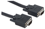 Manhattan Cable para Monitor SVGA, VGA (D-Sub), VGA (D-Sub), Macho, MAN-335607
