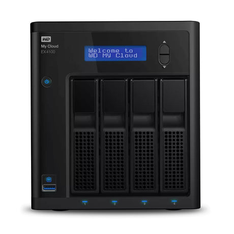 Western Digital My Cloud Expert WDBWZE0400KBK-NESN servidor NAS o de almacenamiento Bastidor (1U) Marvell Armada 388 Arm