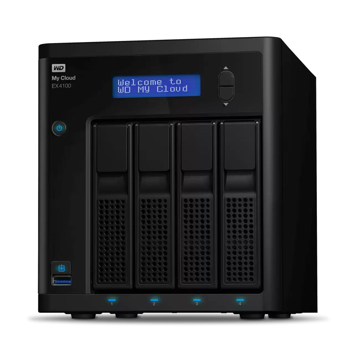 Western Digital My Cloud Expert WDBWZE0400KBK-NESN servidor NAS o de almacenamiento Bastidor (1U) Marvell Armada 388 Arm
