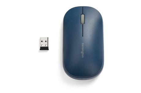 Kensington Ratón inalámbrico dual SureTrack™: azul Ratón Viajes Inalámbrico RF Wireless + Bluetooth 2400 DPI