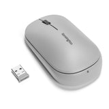 Kensington Ratón inalámbrico dual SureTrack™: gris Ratón Viajes Inalámbrico RF Wireless + Bluetooth 2400 DPI