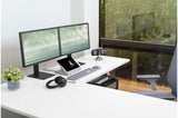 Kensington Ratón inalámbrico dual SureTrack™: gris Ratón Viajes Inalámbrico RF Wireless + Bluetooth 2400 DPI